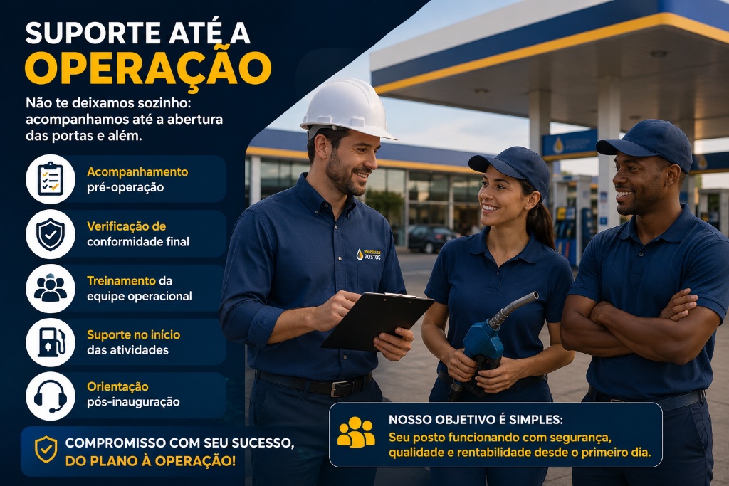 Suporte até a Operação