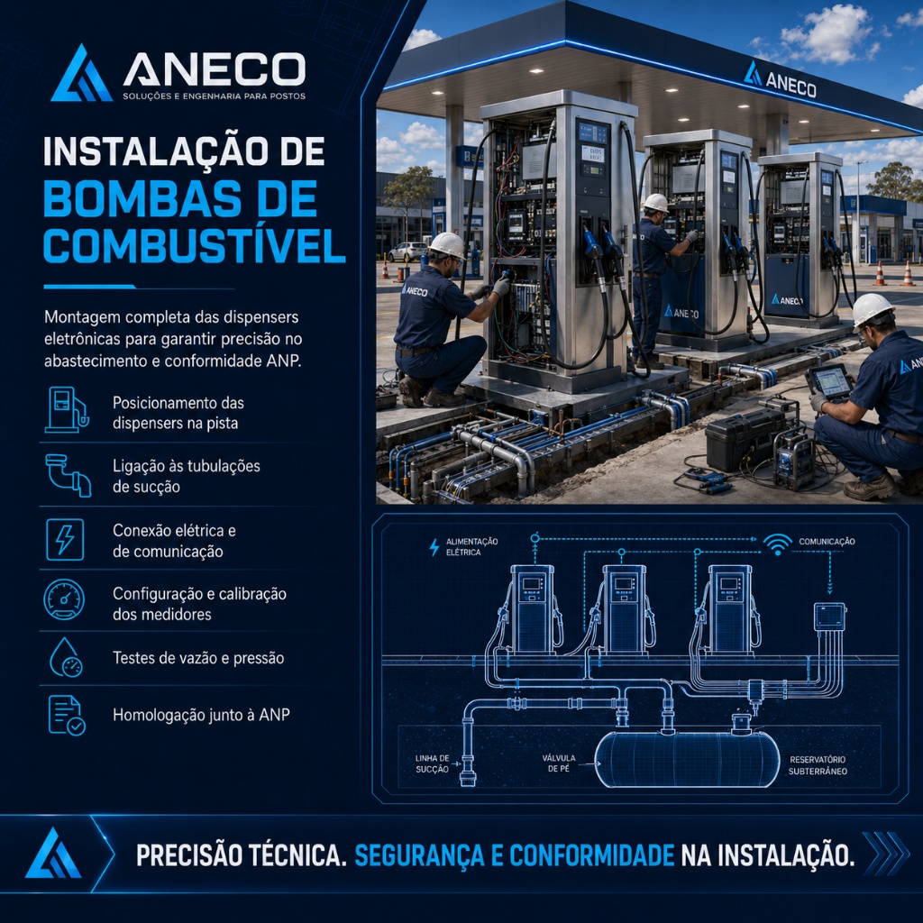 Instalação de Bombas de Combustível — ANECO