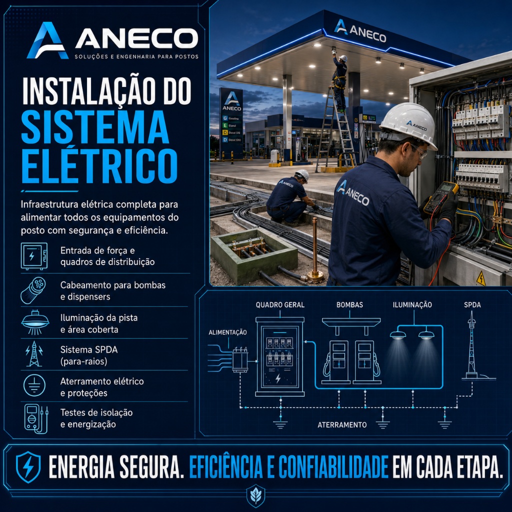 Instalação do Sistema Elétrico — ANECO
