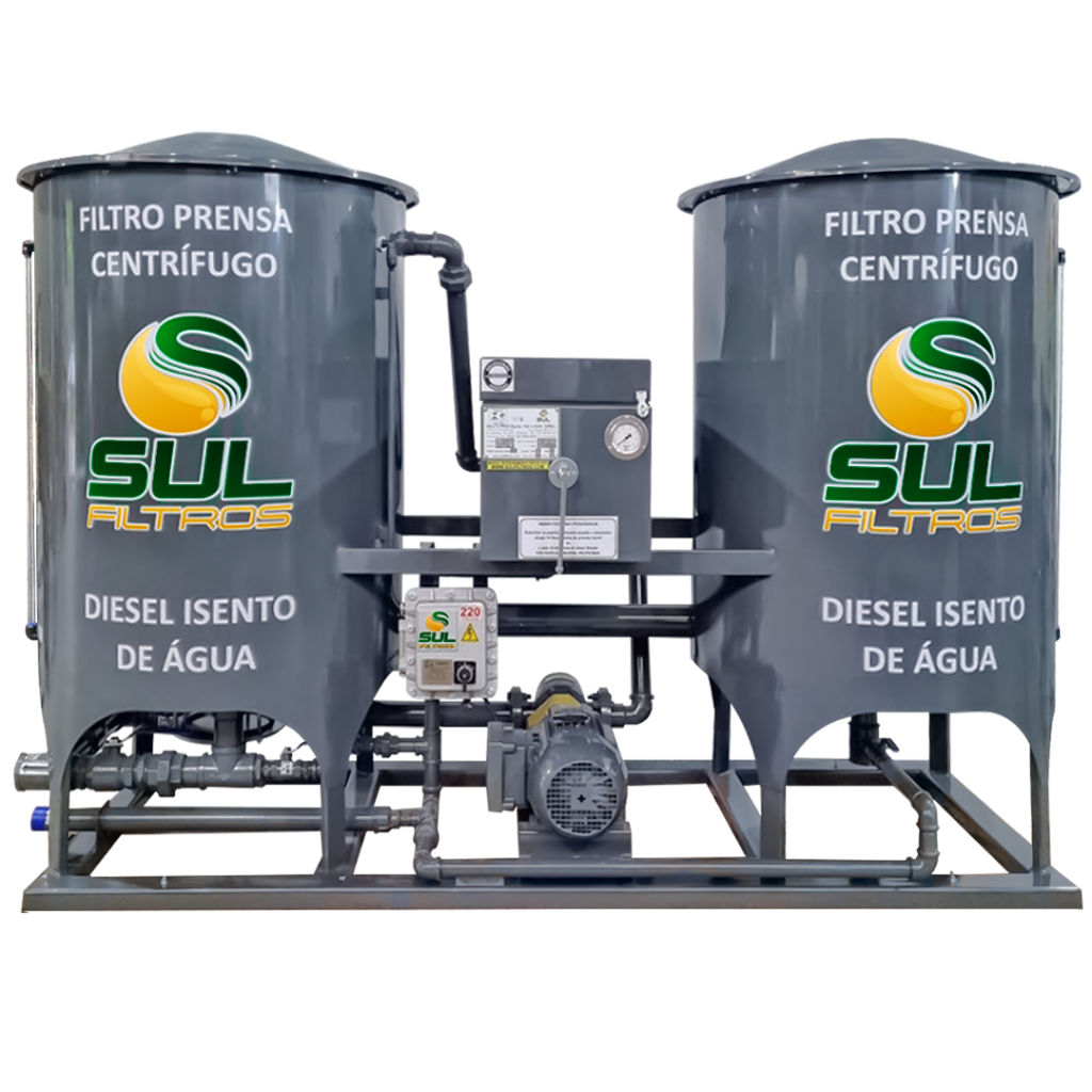 Filtro Prensa Centrífugo Duplo — Sul Filtros
