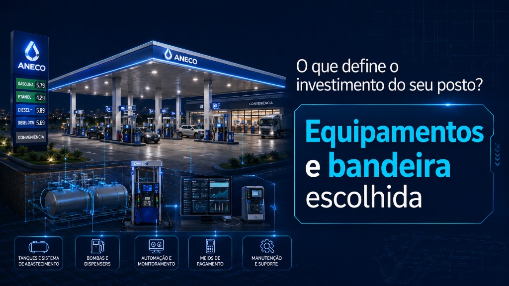 Infográfico: como equipamentos e bandeira escolhida impactam o investimento