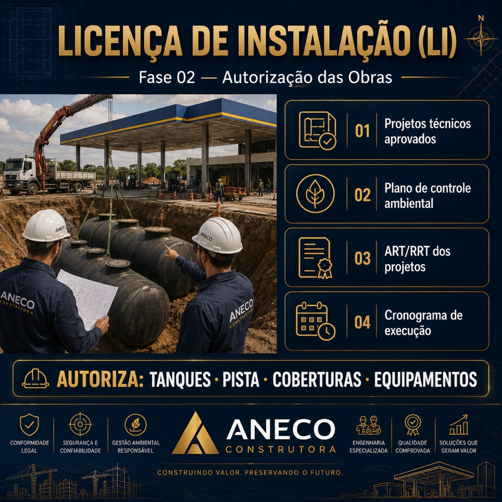 Infográfico Licença de Instalação (LI) — Fase 02
