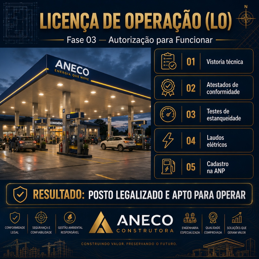 Infográfico Licença de Operação (LO) — Fase 03