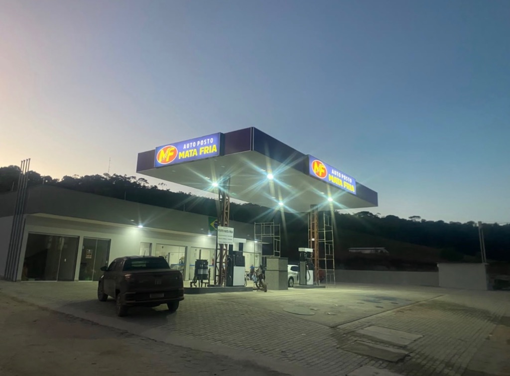 Auto Posto Mata Fria construído pela ANECO no ES