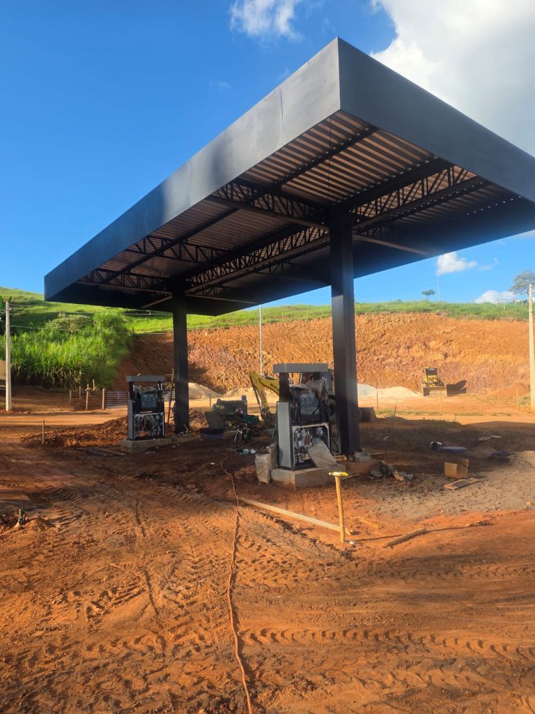 Detalhe de obra em andamento