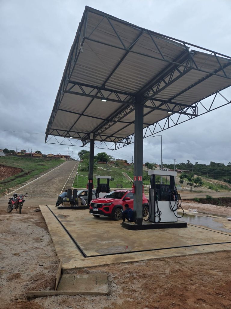 Instalação de bombas de combustível