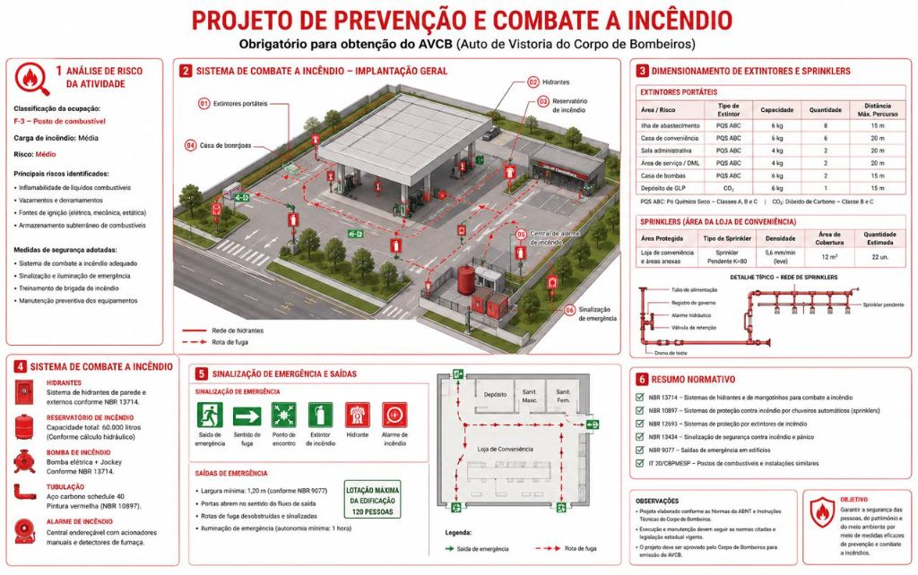 PPCI e AVCB — Prevenção a Incêndio