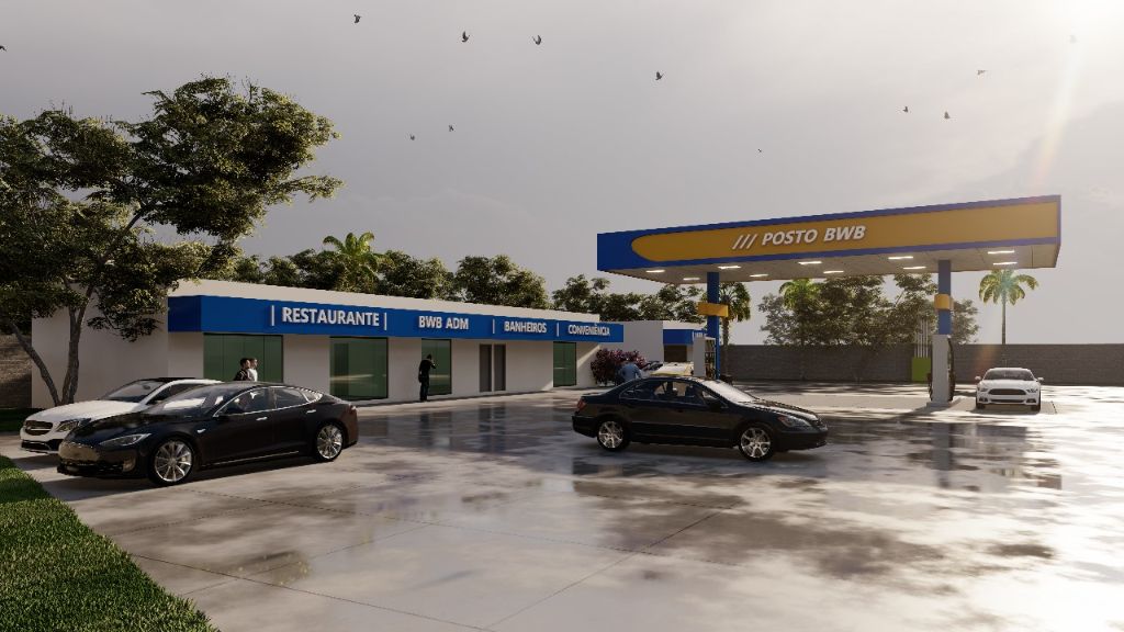 Vista Frontal — Posto BWB