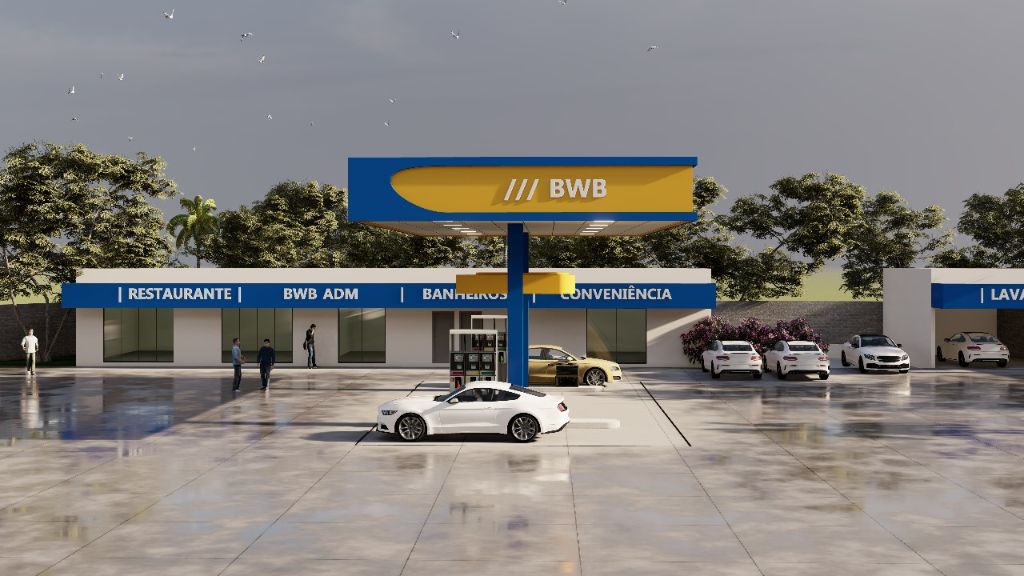 Perspectiva Frontal — Posto BWB