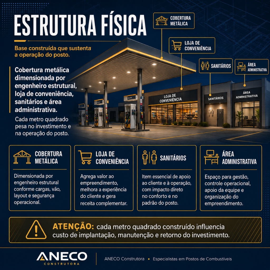 Infográfico: Estrutura Física