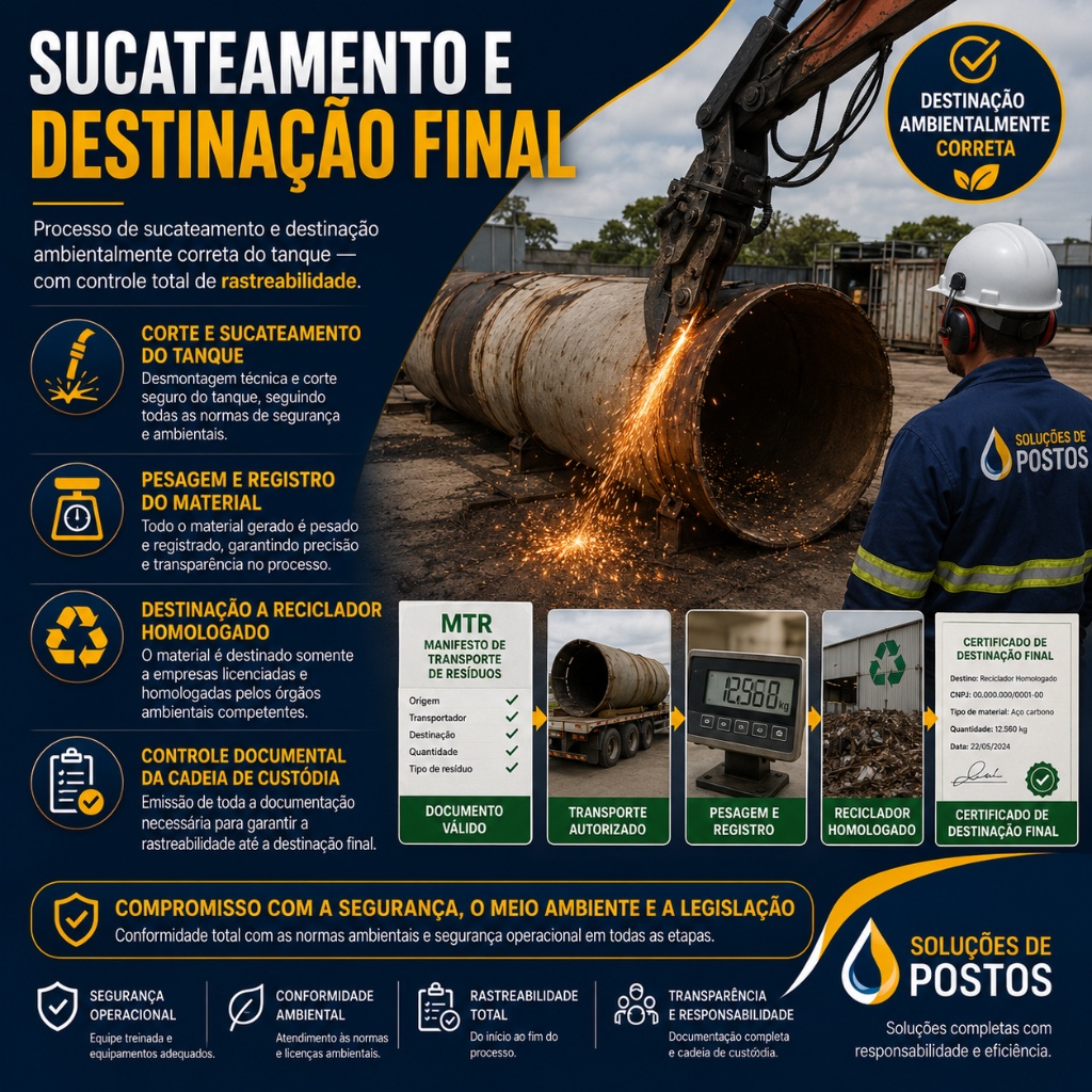 Sucateamento e Destinação Final