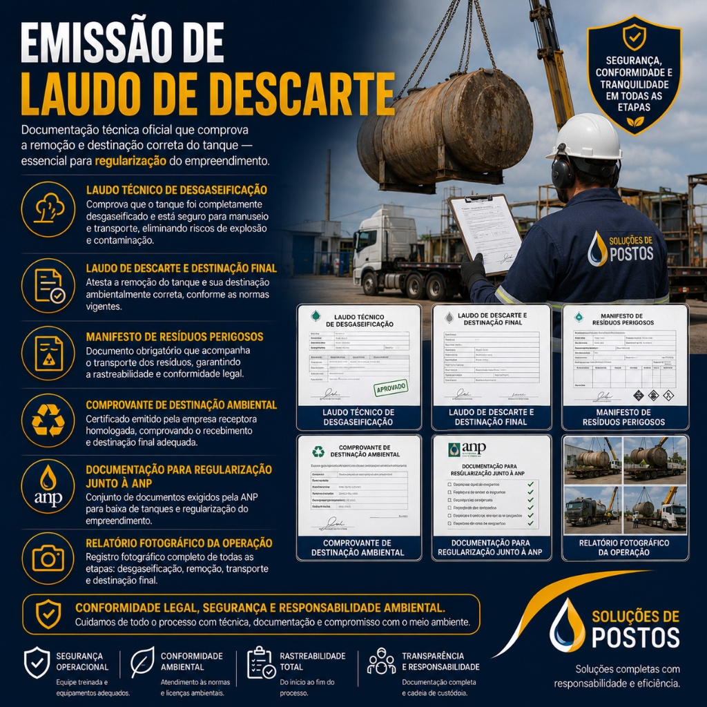 Emissão de Laudo de Descarte